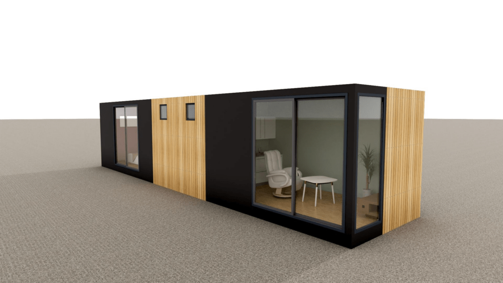 Units 1300 studio habitable container A